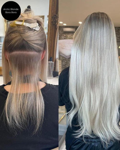 Arctic Blonde Tape Hair Extensions