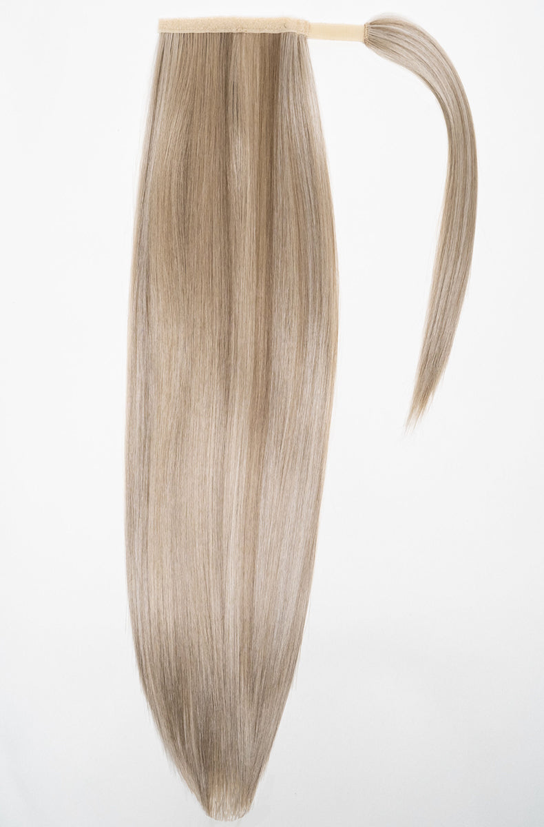 Power Pony Clip-in - Straight – Arctic Blonde
