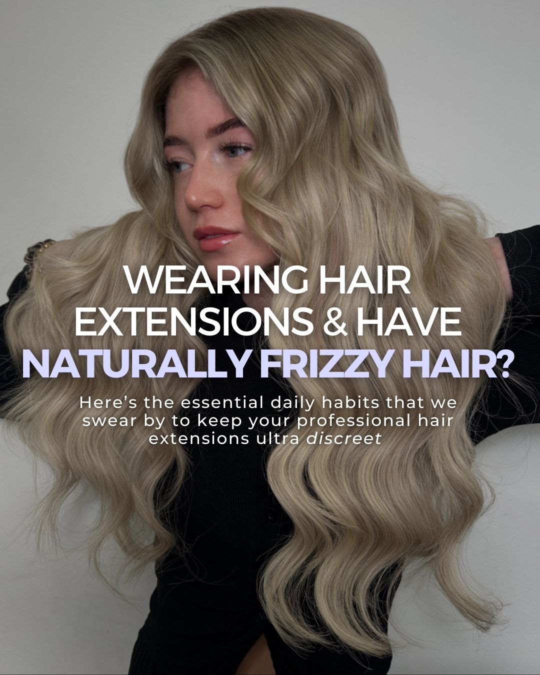 Can I Wear Hair Extensions With Frizzy Hair? – Spectrum One Hair