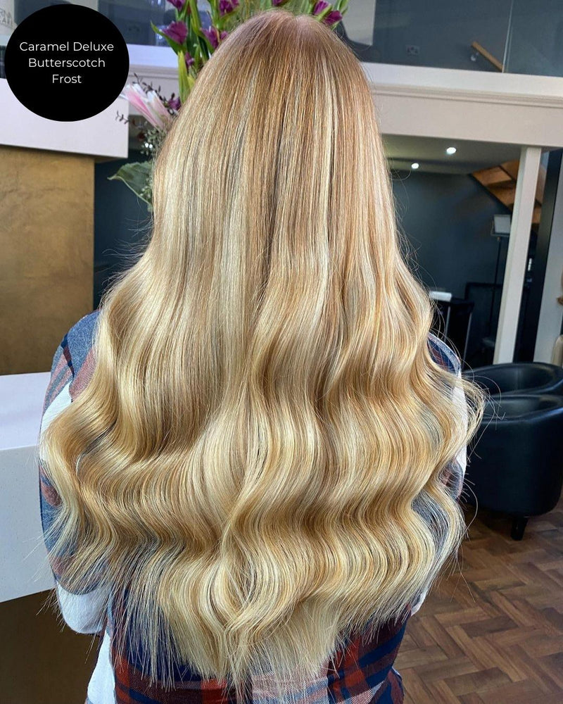 Caramel Deluxe Tape Hair Extensions
