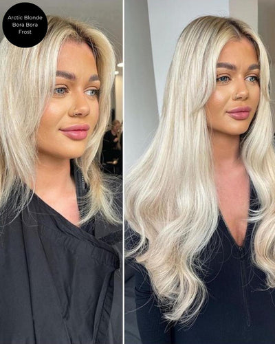 Arctic Blonde Tape Hair Extensions