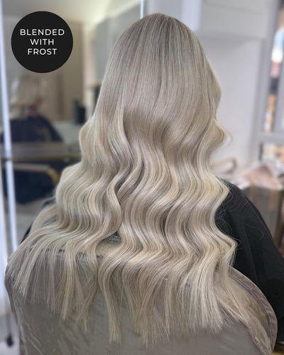 Cookies and Cream Invisible Tape Hair Extensions