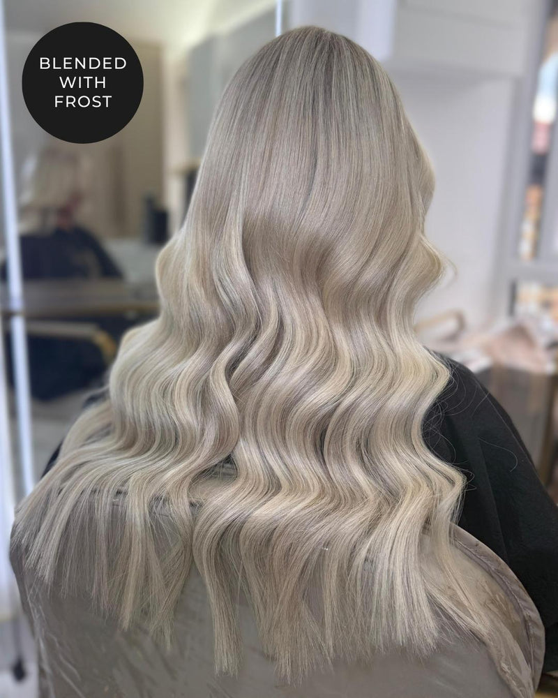 Cookies and Cream Invisible Tape Hair Extensions