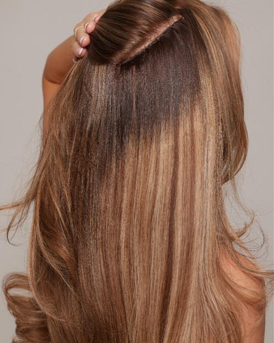 Hazelnut Swirl Genius Weft Hair Extensions
