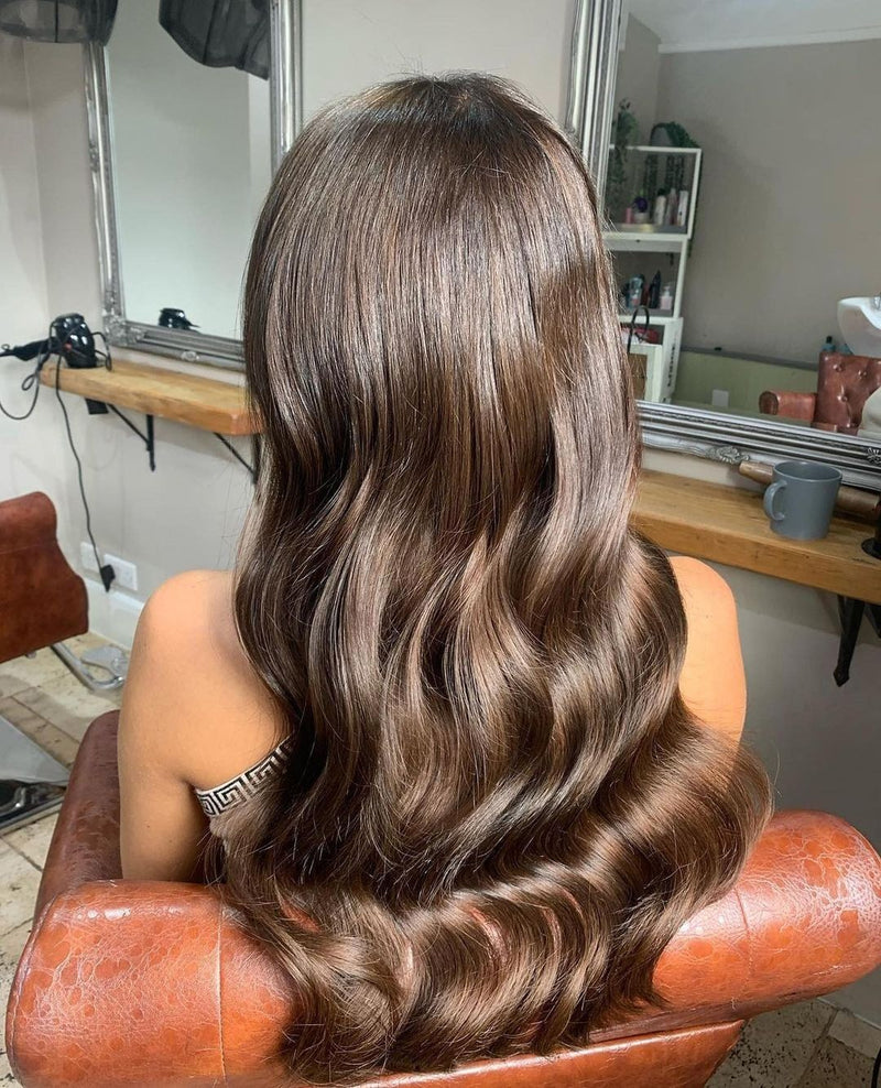 Brunette Invisible Tape Hair Extensions