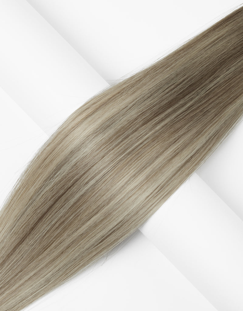 Cookies and Cream Invisible Tape Hair Extensions