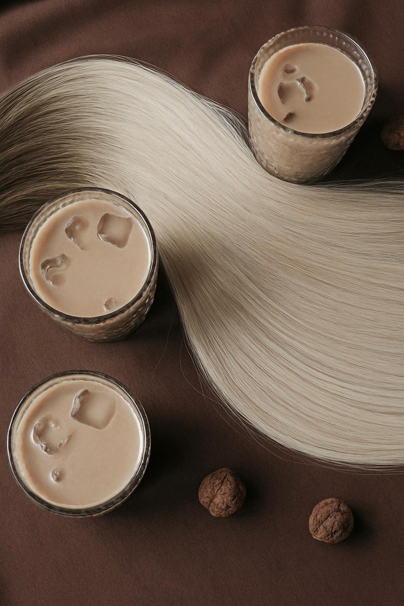 Iced Latte Genius Weft Hair Extensions