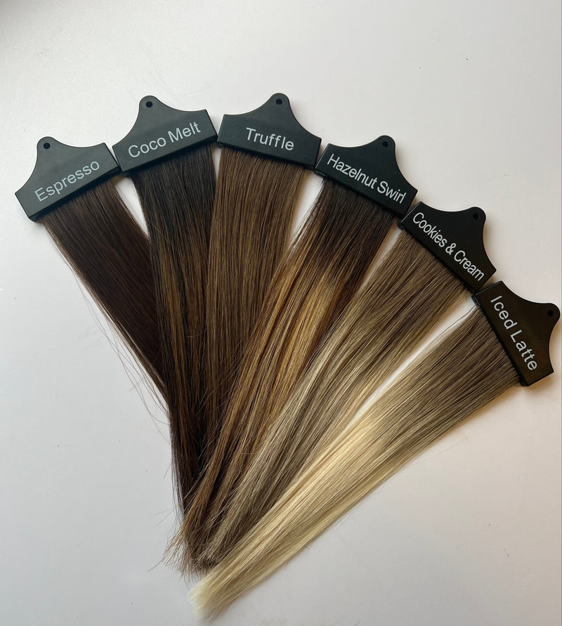 Indulgence Collection Colour Swatches