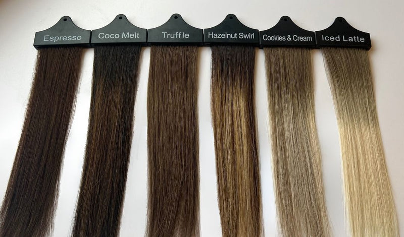 Indulgence Collection Colour Swatches
