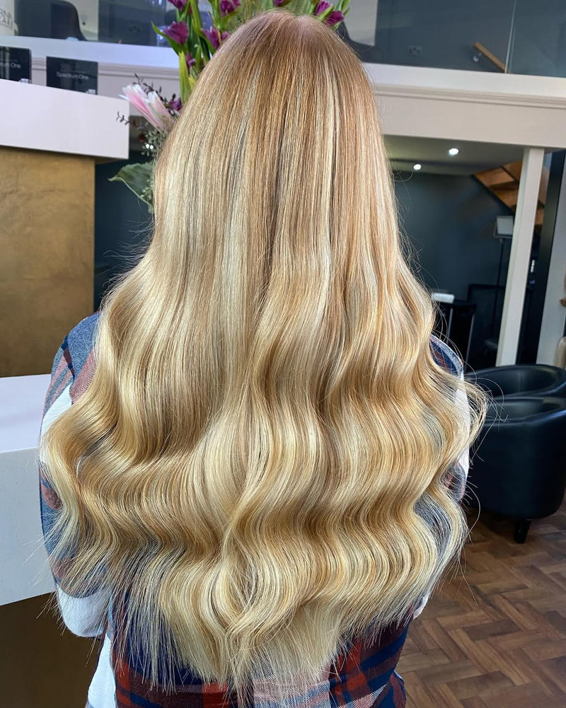 Butterscotch Invisible Tape Hair Extensions