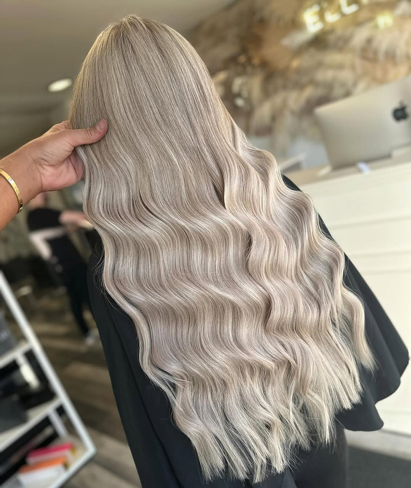 HD Ash Invisible Tape Hair Extensions