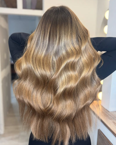Teak Tape Hair Extensions
