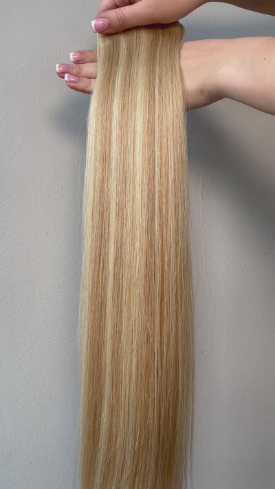 Butterscotch Tape Hair Extensions