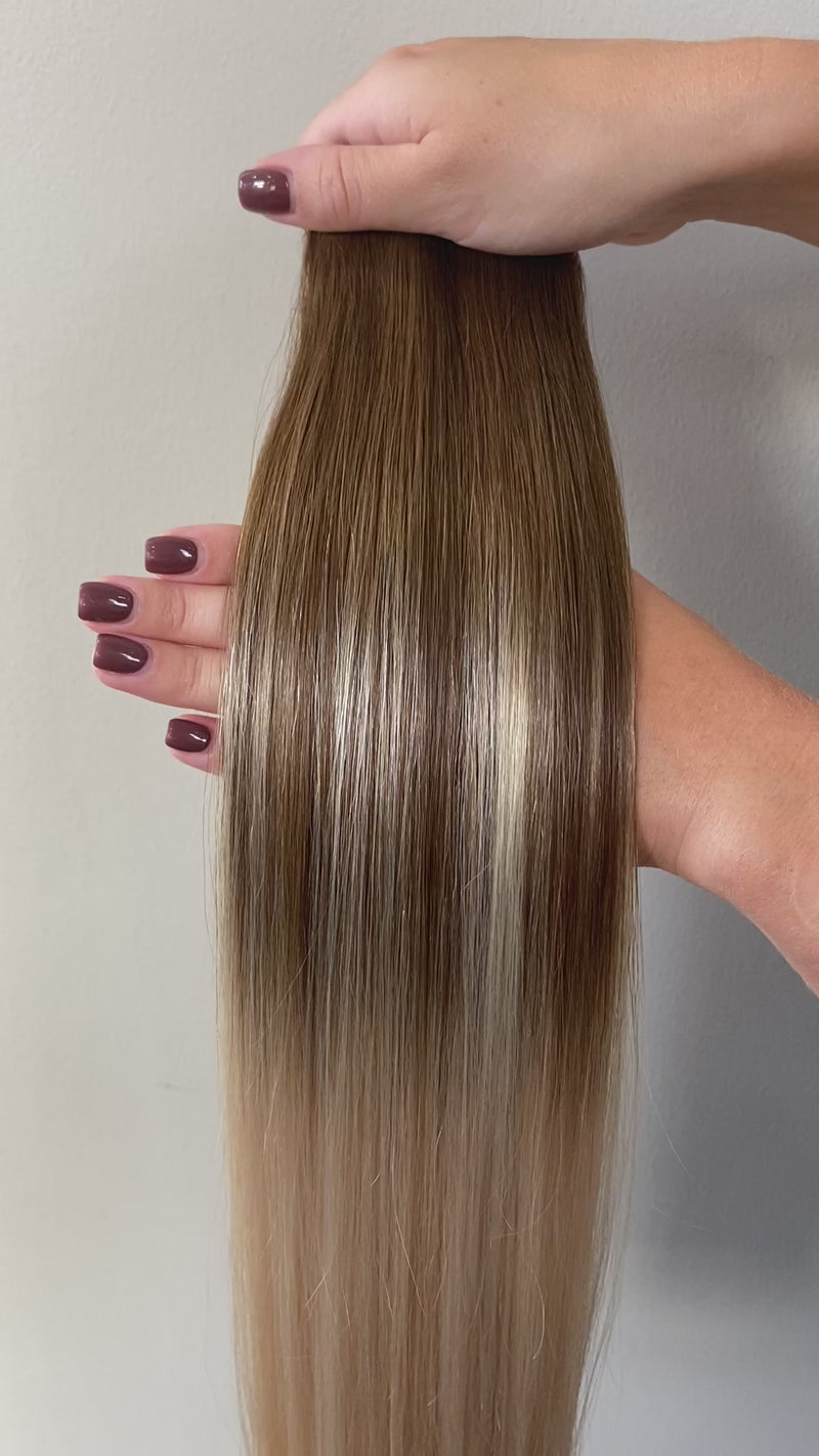 Bondi Blonde I-Tip Hair Extensions