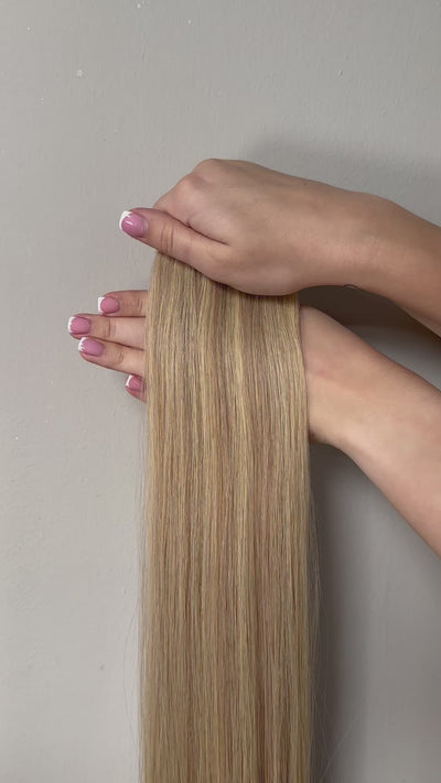 Ash Bronde Tape Hair Extensions