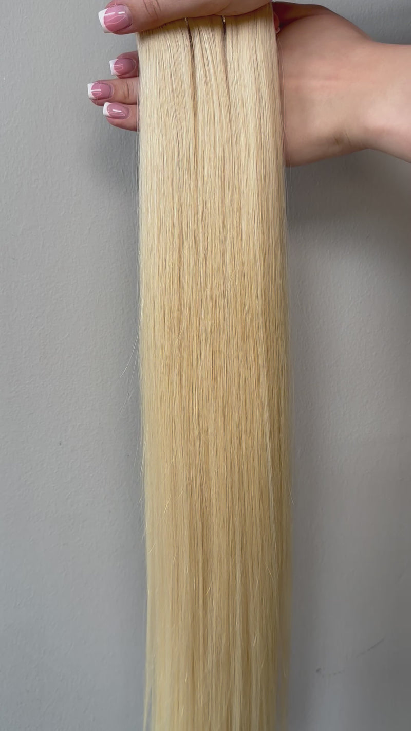 Vanilla Weft Hair Extensions