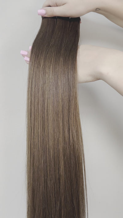 Chestnut Weft Hair Extensions