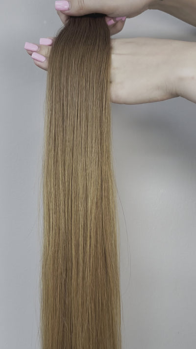 Chocolate Sunset Tape Hair Extensions