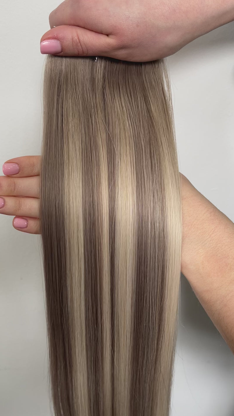 Polar Ash Tape Hair Extensions