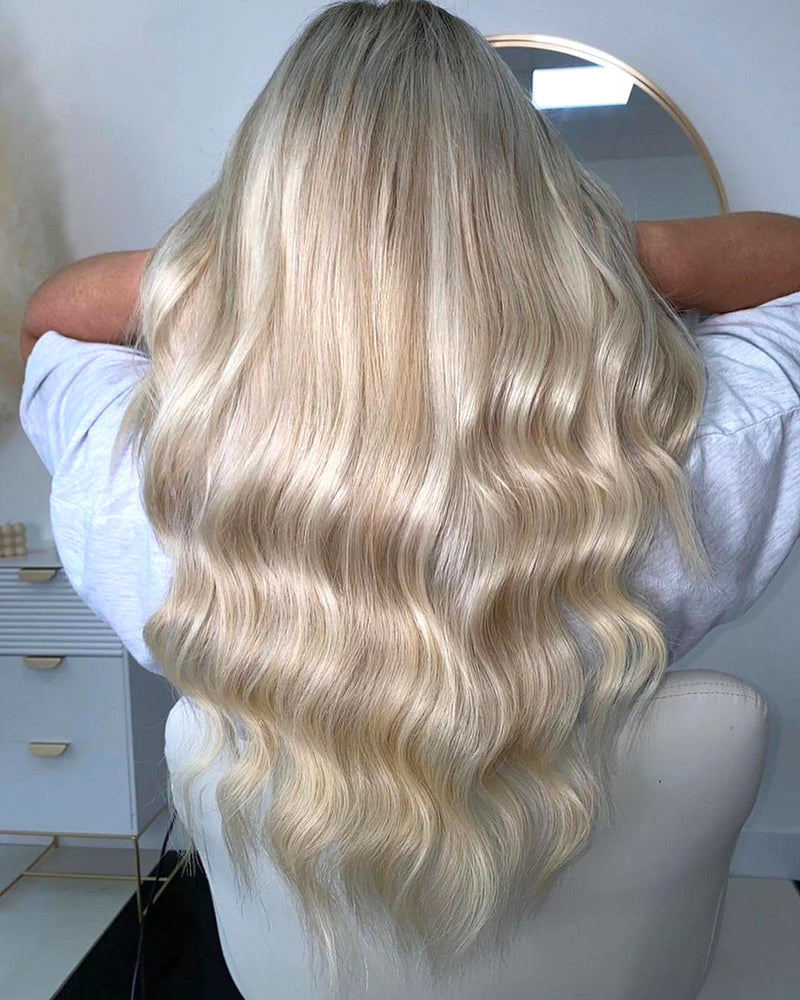 Beach Blonde Weft Hair Extensions