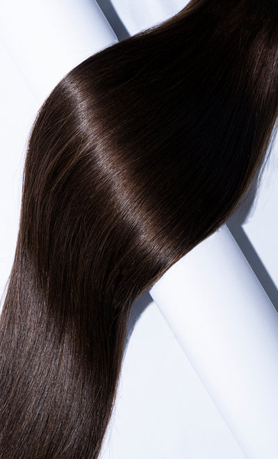 Brunette I-Tip Hair Extensions