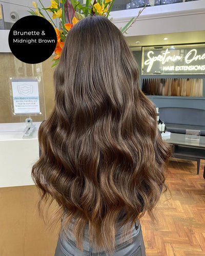 Brunette Tape Hair Extensions