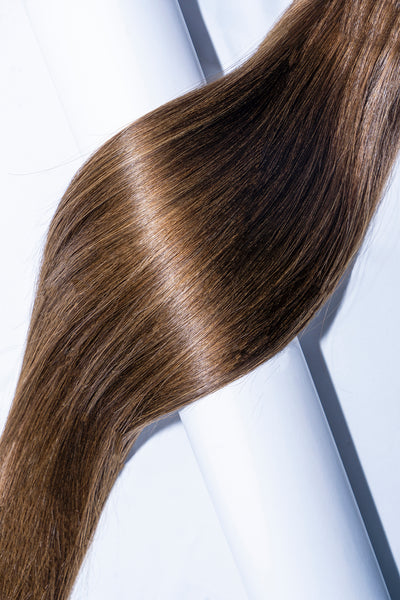 Chestnut I-Tip Hair Extensions