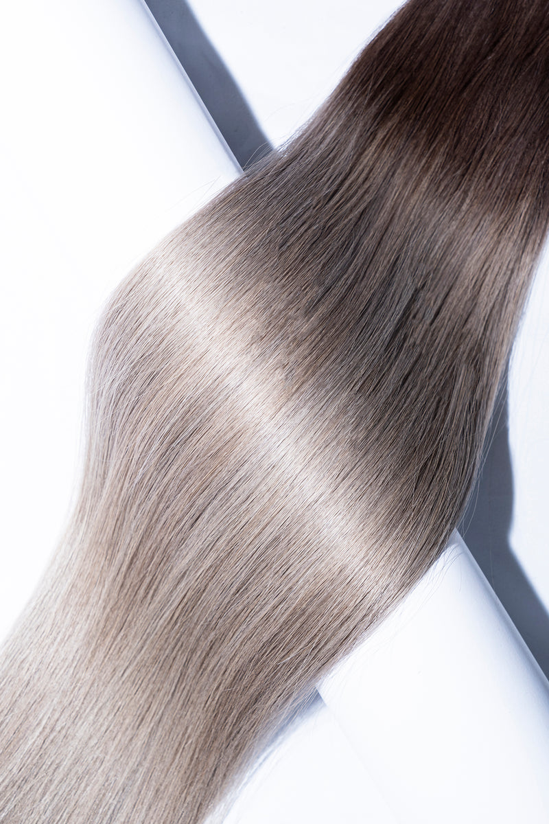 Rooted Steel Invisible Tape Hair Extensions