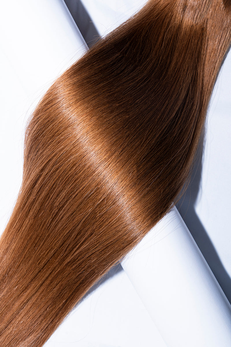 Umber Weft Hair Extensions